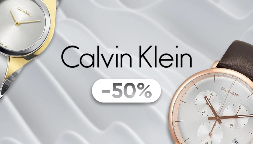 Акция на часы Calvin Klein